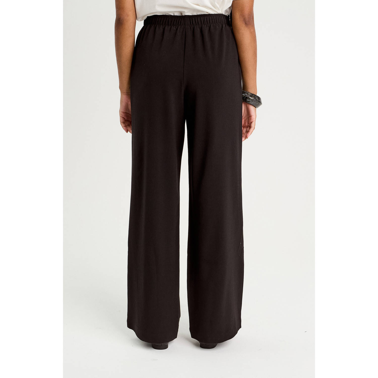 Cache high waist broek zwart