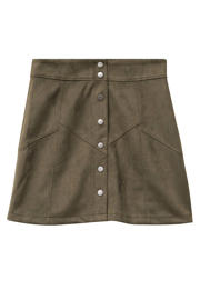 thumbnail: Cache Cache suede korte rok kaki