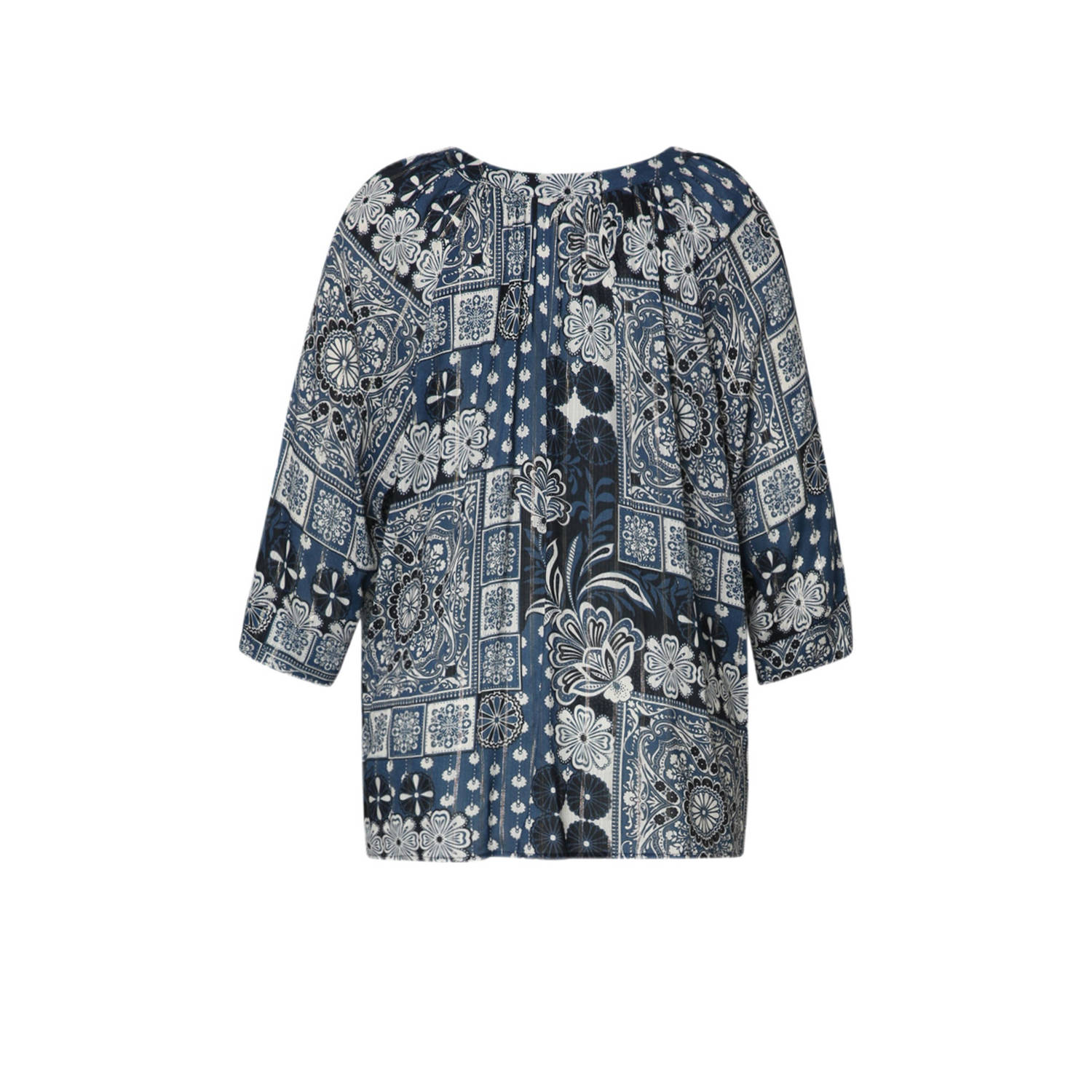 Paprika blousetop blauw