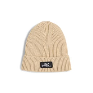 muts met logo beige