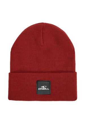 muts met logo rood
