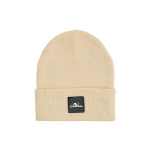 muts met logo beige