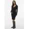 VERO MODA MATERNITY zwangerschaps midi jurk zwart