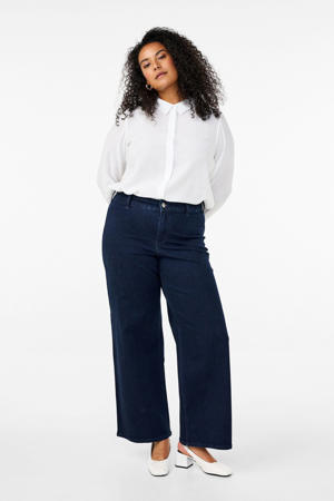 high waist wide leg jeans