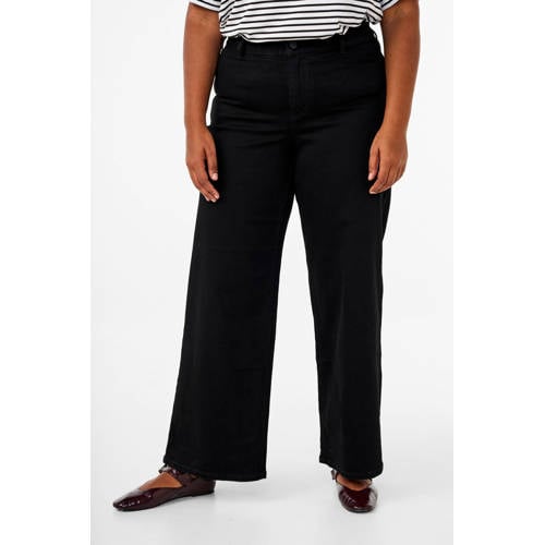 Zizzi high waist wide leg jeans afbeelding