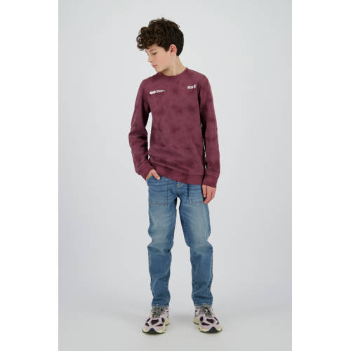 Raizzed sweater donkerrood afbeelding