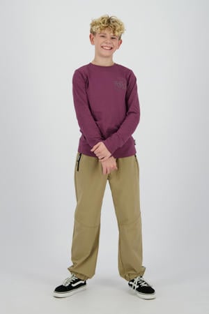 longsleeve donkerrood