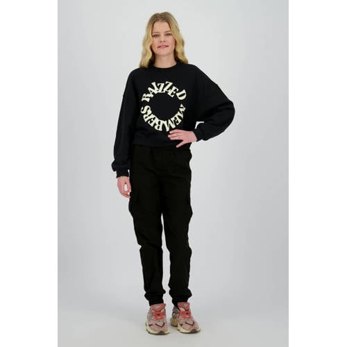 Raizzed sweater zwart afbeelding