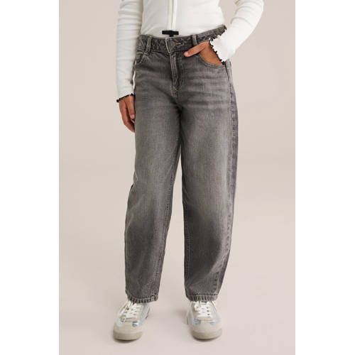 WE Fashion Blue Ridge barrel grey denim afbeelding