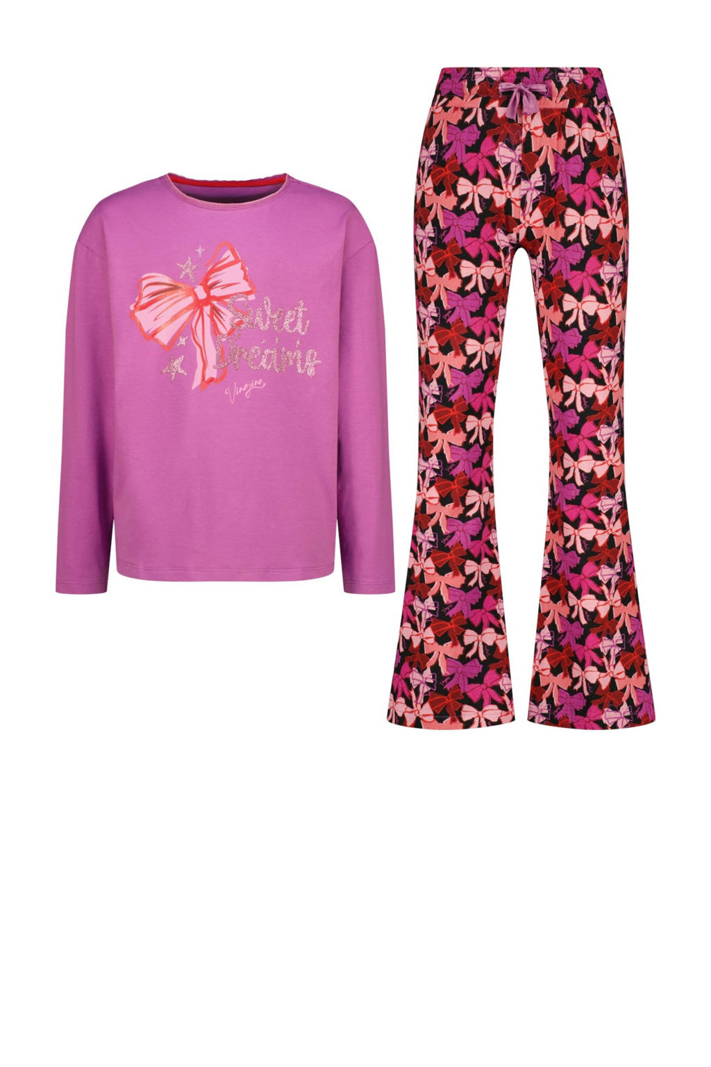 Vingino pyjama roze/paars