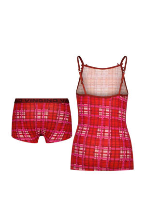 singlet + short rood