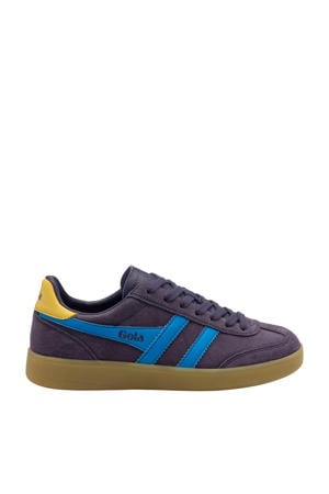 Viper suède sneakers donkerblauw