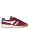 Gola Stadia '86 suède sneakers donkerroze