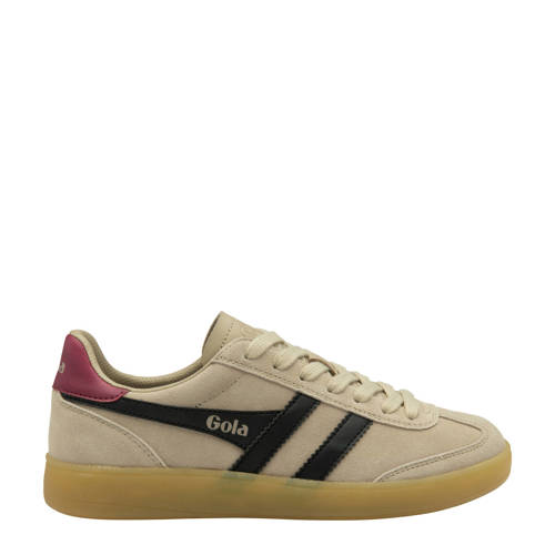 Gola Viper suède sneakers beige/zwart afbeelding