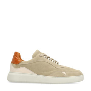 suède sneakers beige