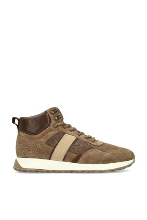 suède sneakers taupe