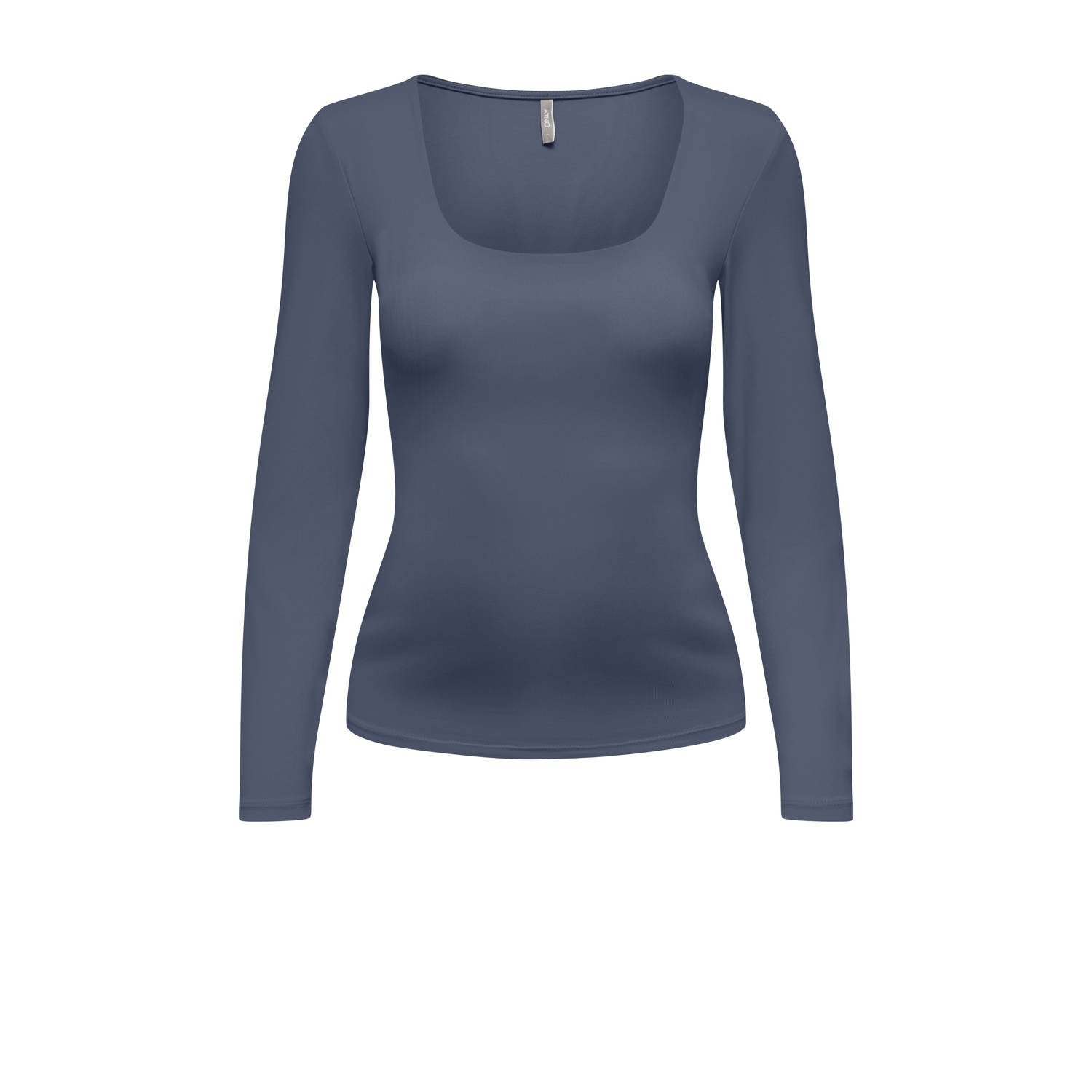 ONLY MATERNITY zwangerschaps longsleeve blauw