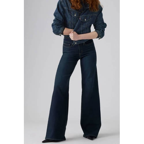 Levi's 318 high waist wide leg jeans afbeelding