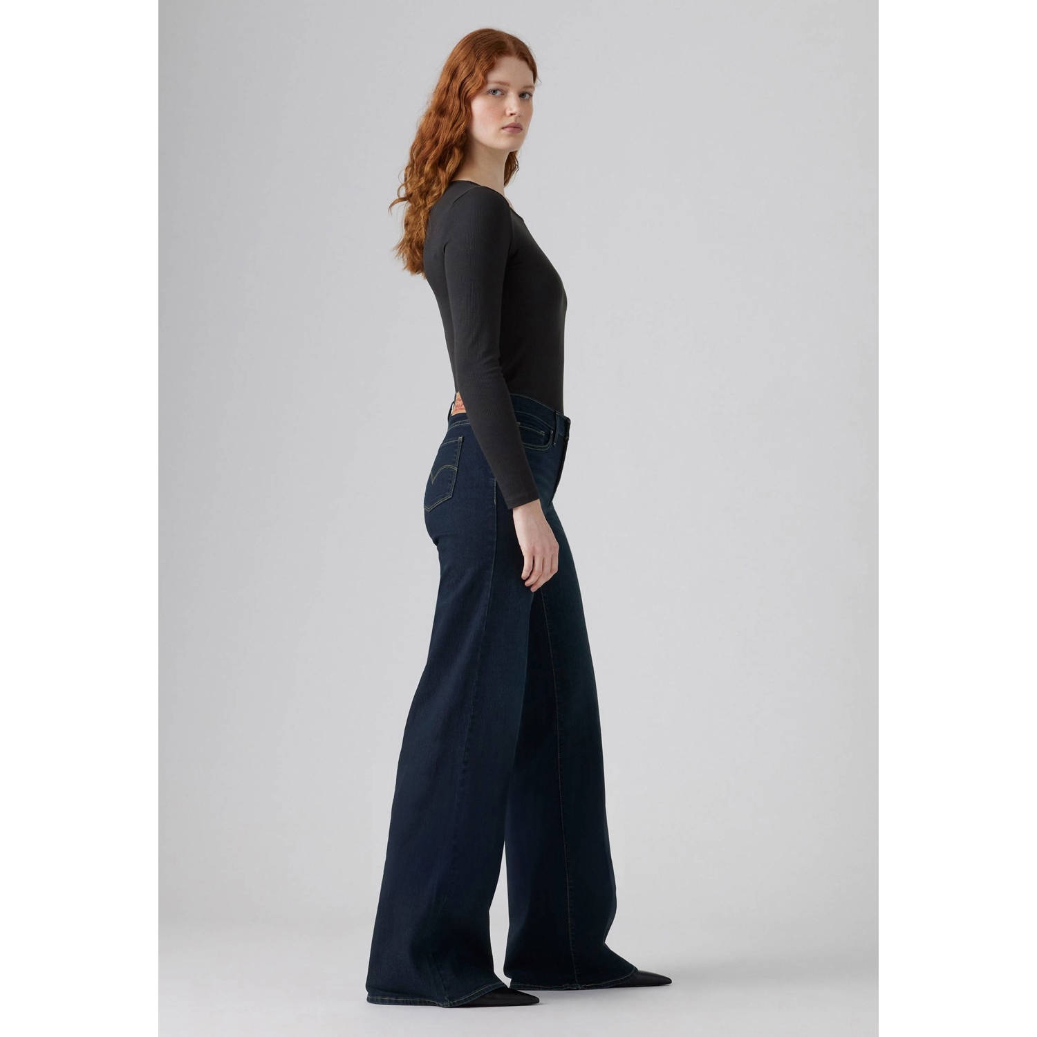 Levi's high waist wide leg jeans