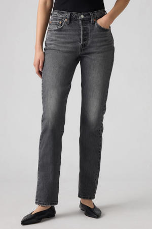 501 high waist straight leg jeans