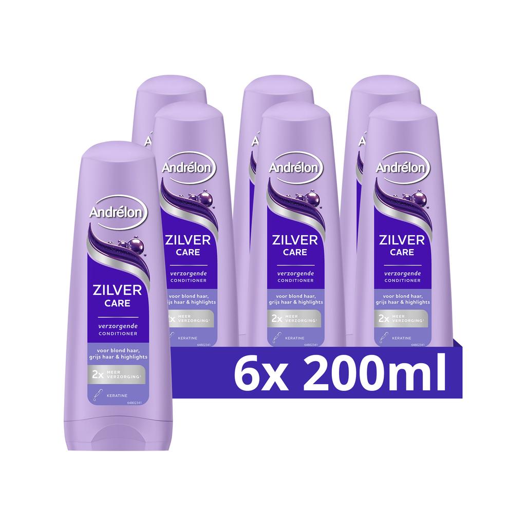 Andrélon Zilver Care conditioner - 6 x 200 ml