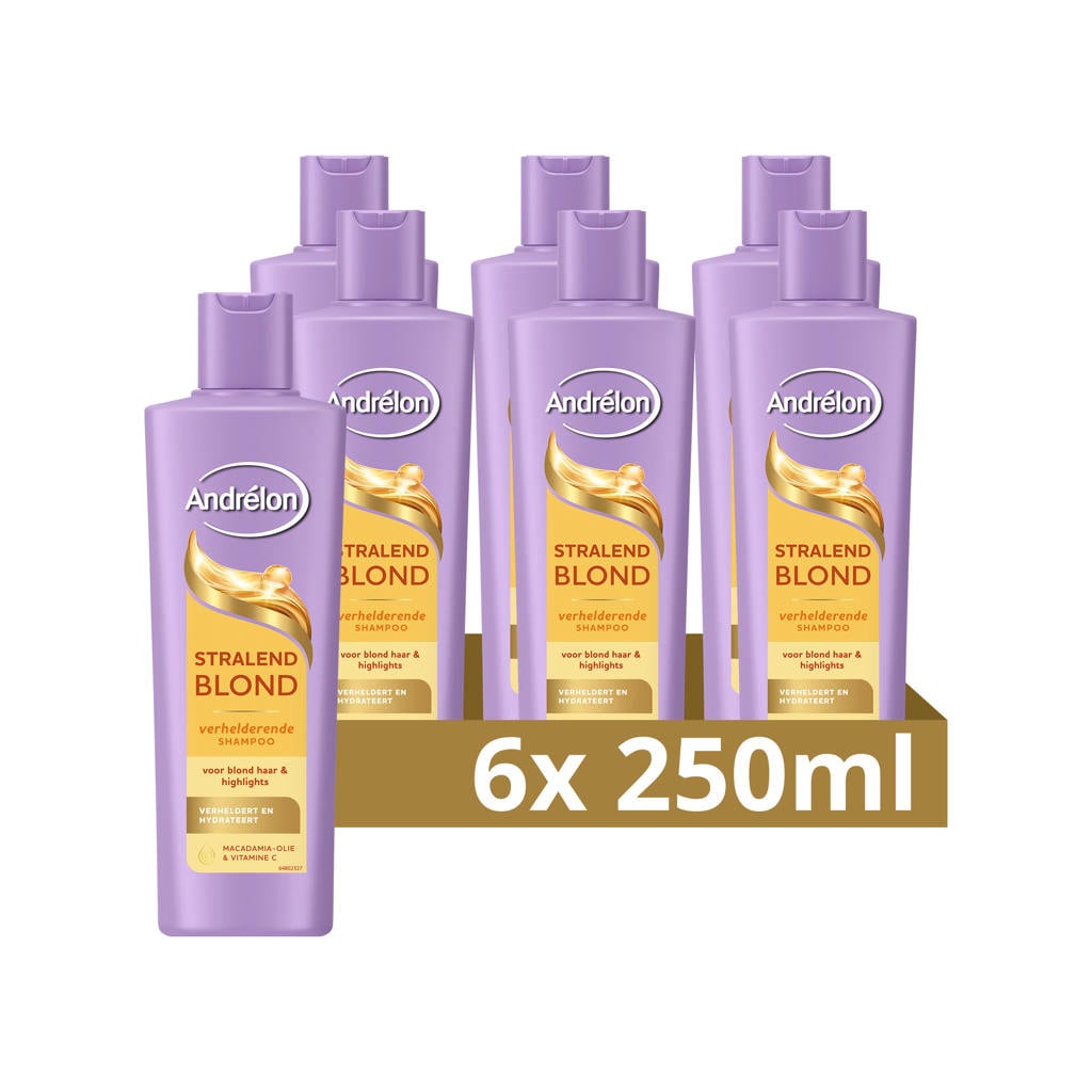 Andrélon Stralend Blond shampoo - 6 x 250 ml