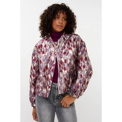Esqualo bomberjack fuchsia afbeelding