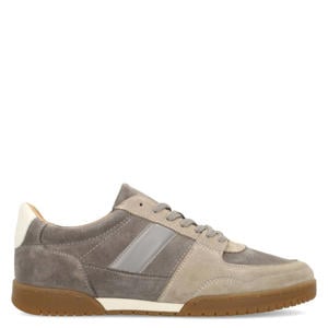 suède sneakers grijs