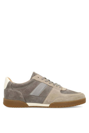 suède sneakers grijs
