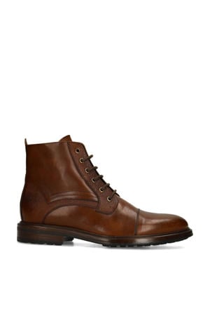 leren veterboots bruin