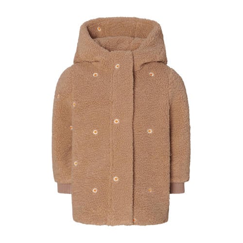 Noppies kids teddy winterjas bruin afbeelding