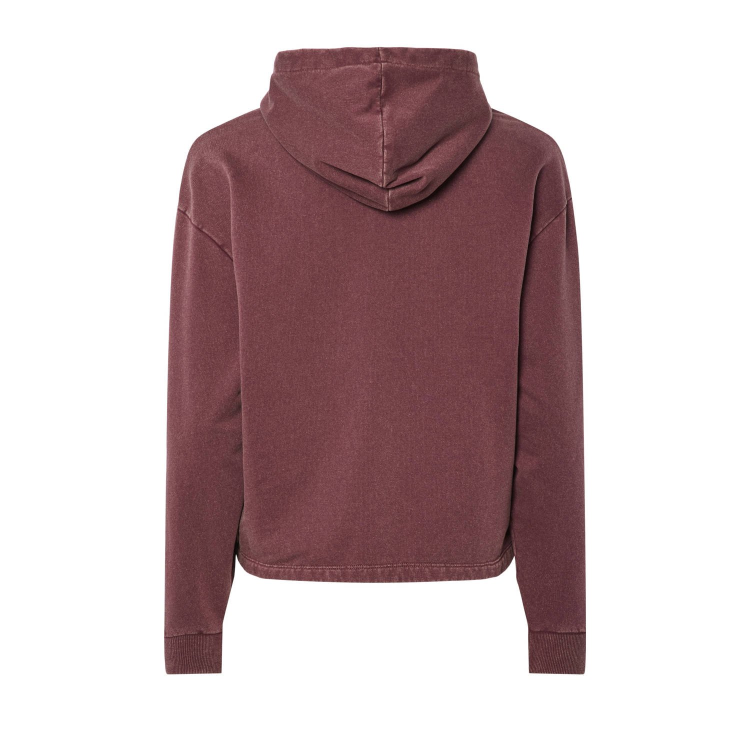 PIECES hoodie PCCHILLI donkerrood