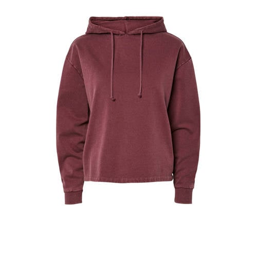 PIECES hoodie PCCHILLI donkerrood afbeelding