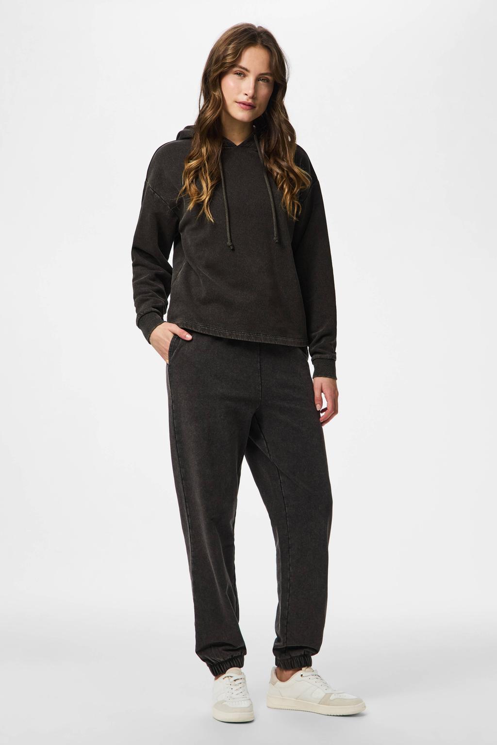 PIECES hoodie PCCHILLI zwart