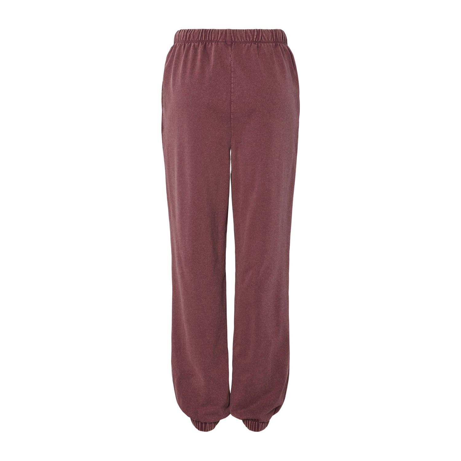 PIECES sweatpants PCCHILLI donkerrood