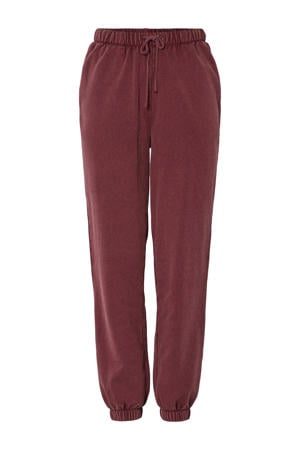 sweatpants PCCHILLI donkerrood