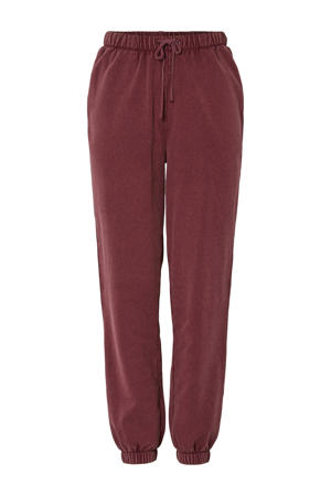 sweatpants PCCHILLI donkerrood