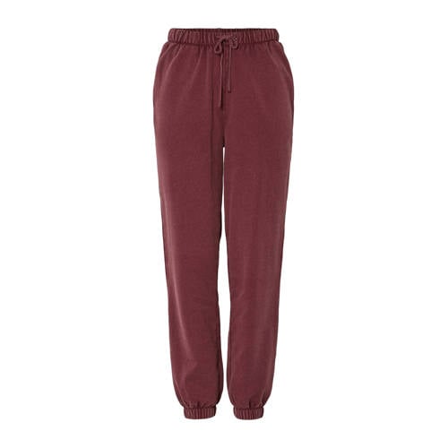 PIECES sweatpants PCCHILLI donkerrood afbeelding