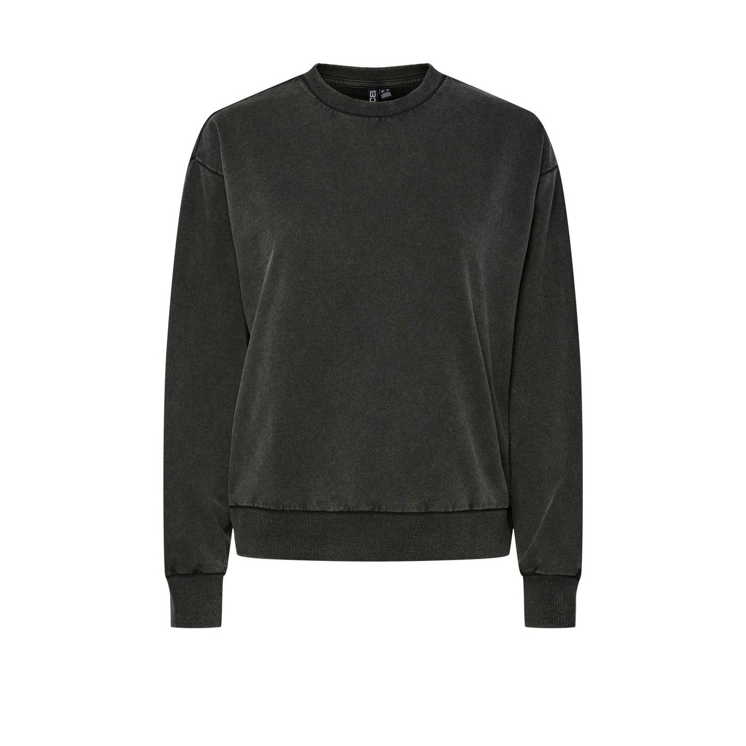 PIECES sweater PCCHILLI zwart