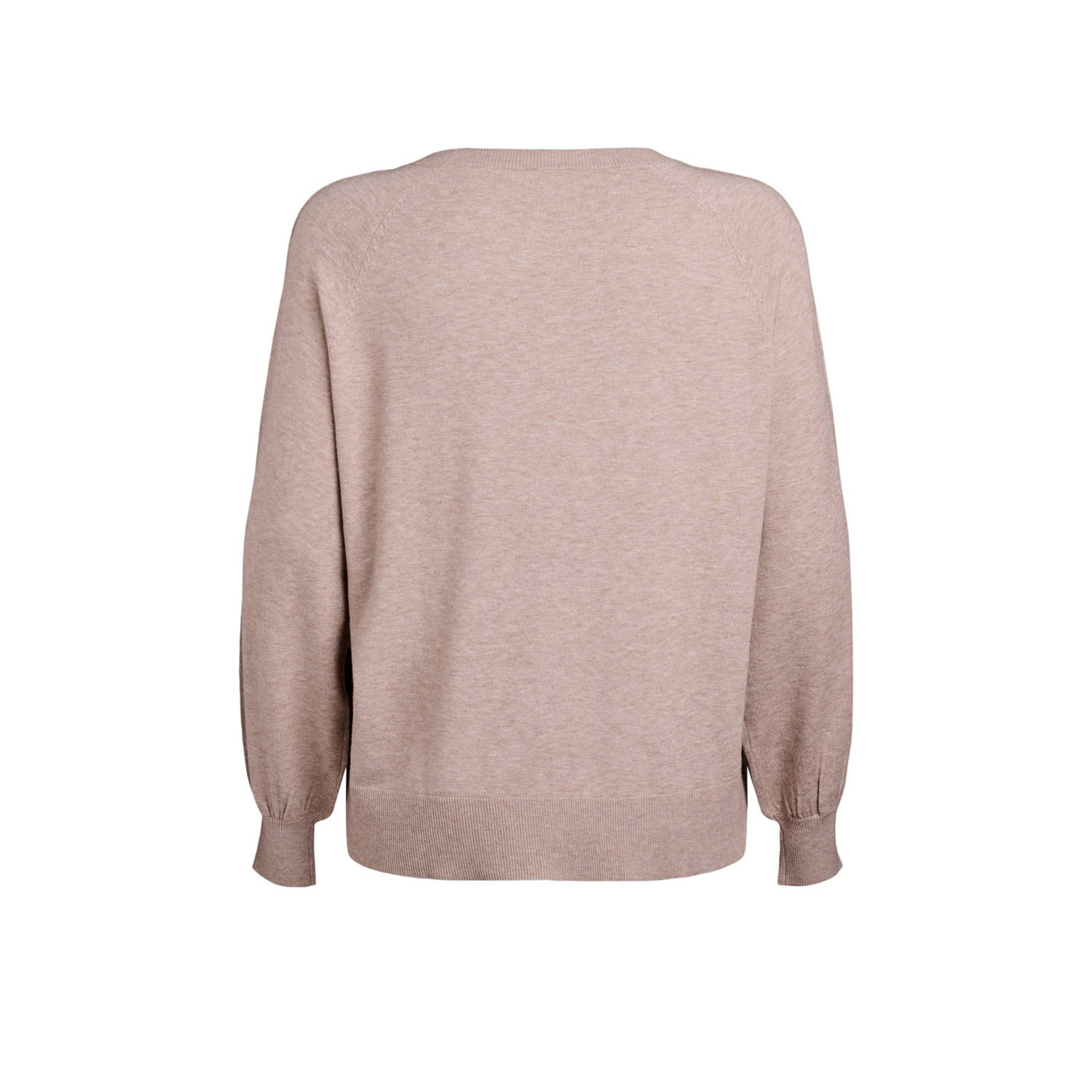 Zizzi gebreide trui beige