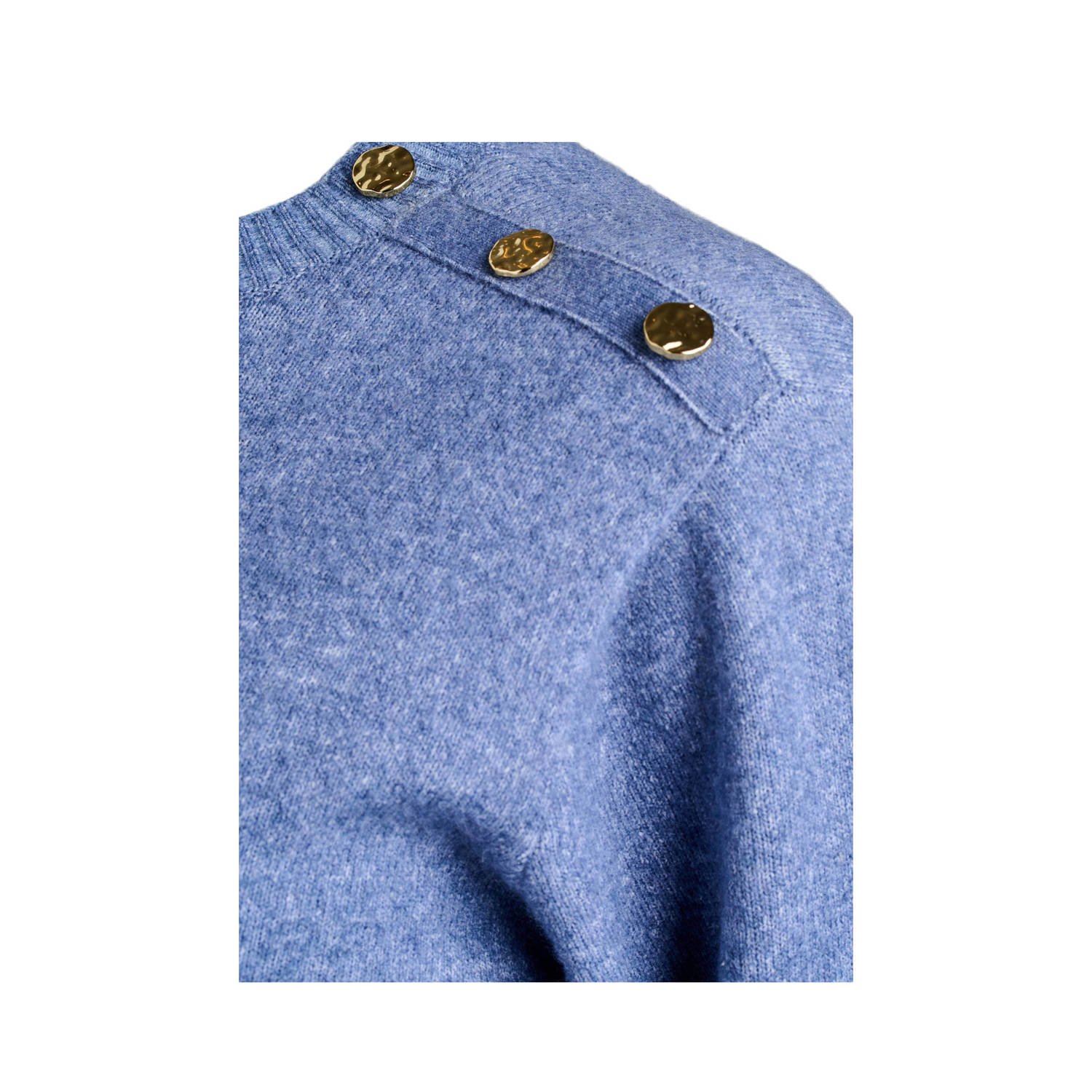 Zizzi gebreide trui blauw
