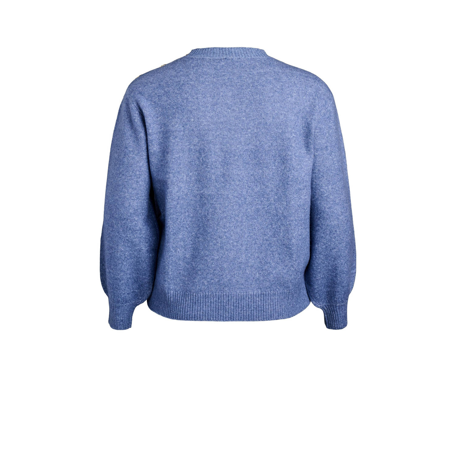 Zizzi gebreide trui blauw