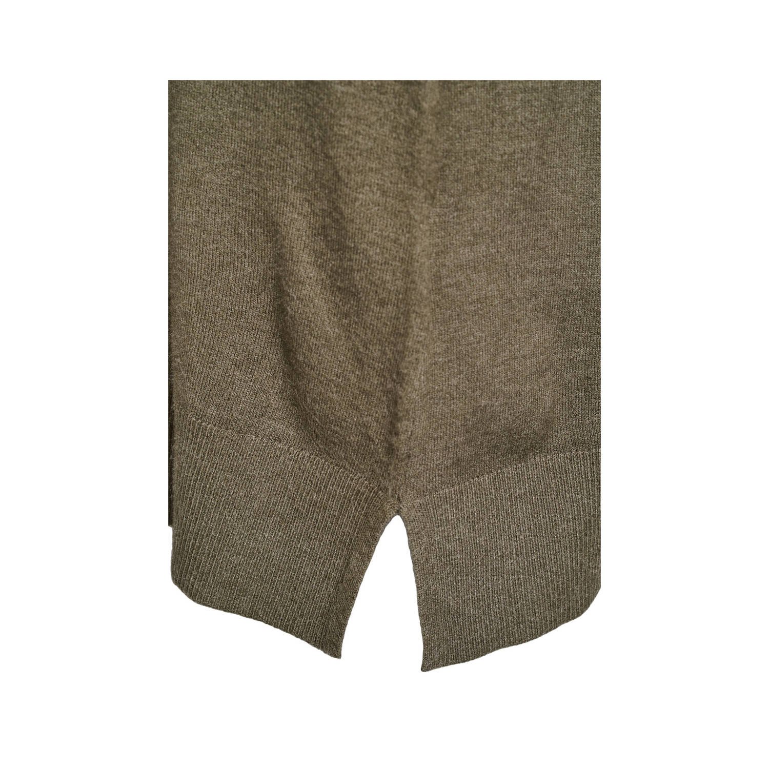 Zizzi gebreide jurk beige