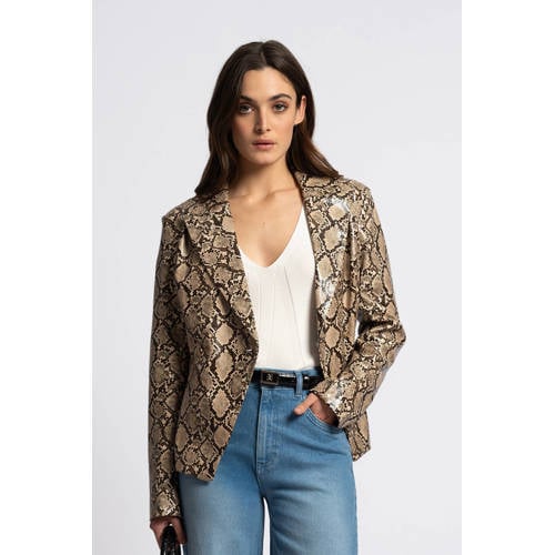NIKKIE regular blazer beige afbeelding
