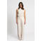 NIKKIE straight high waist broek crème
