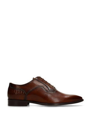 leren veterschoenen bruin