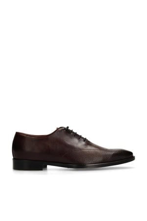 leren veterschoenen bordeaux