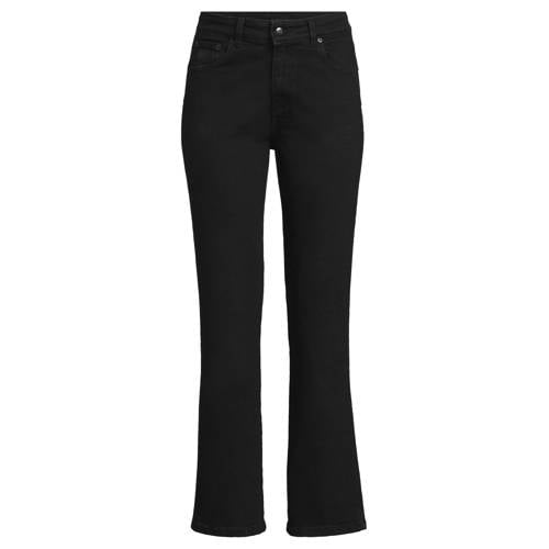 Lois high waist straight leg jeans black denim afbeelding