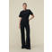 Lois high waist flared jeans black denim