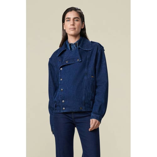 Lois denim spijkerjas dark blue denim afbeelding